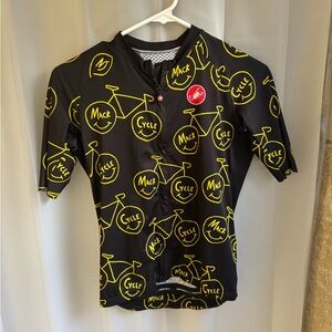 Castelli Mack Cycle Aero Race Jersey Top and Bib short bottoms